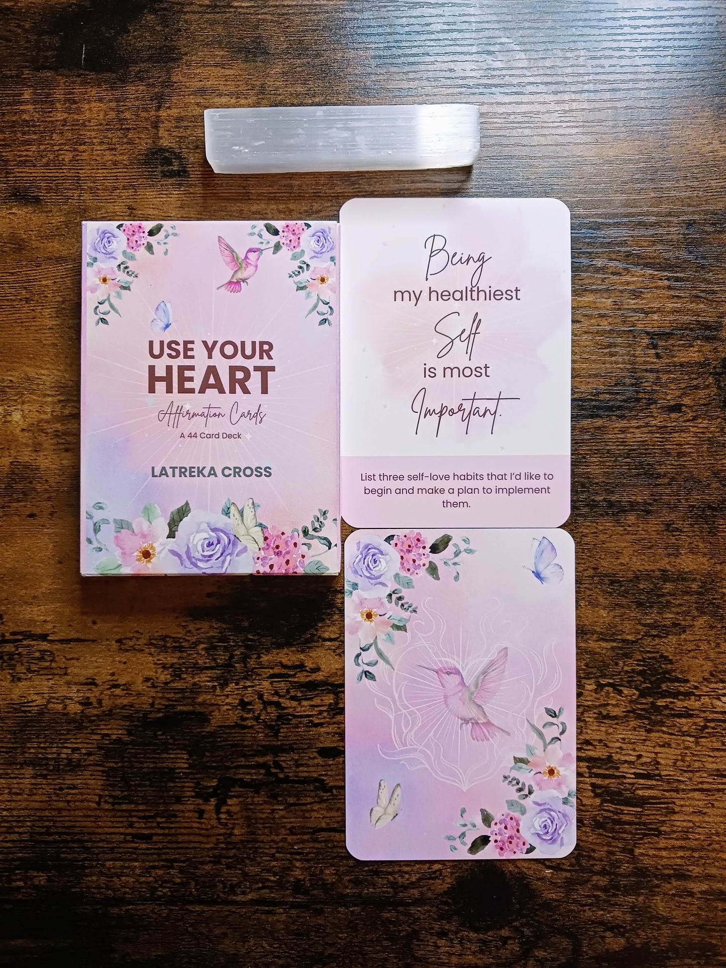 Use Your Heart Affirmation Cards -Self Love Affirmations