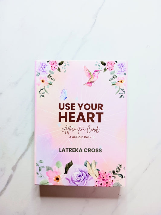Use Your Heart Affirmation Cards -Self Love Affirmations