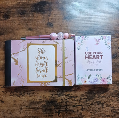 Use Your Heart Affirmation Cards -Self Love Affirmations