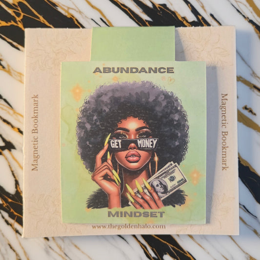 Abundance Mindset Magnetic Bookmark