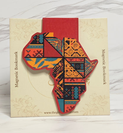 Africa in Patterns Magnetic Bookmark