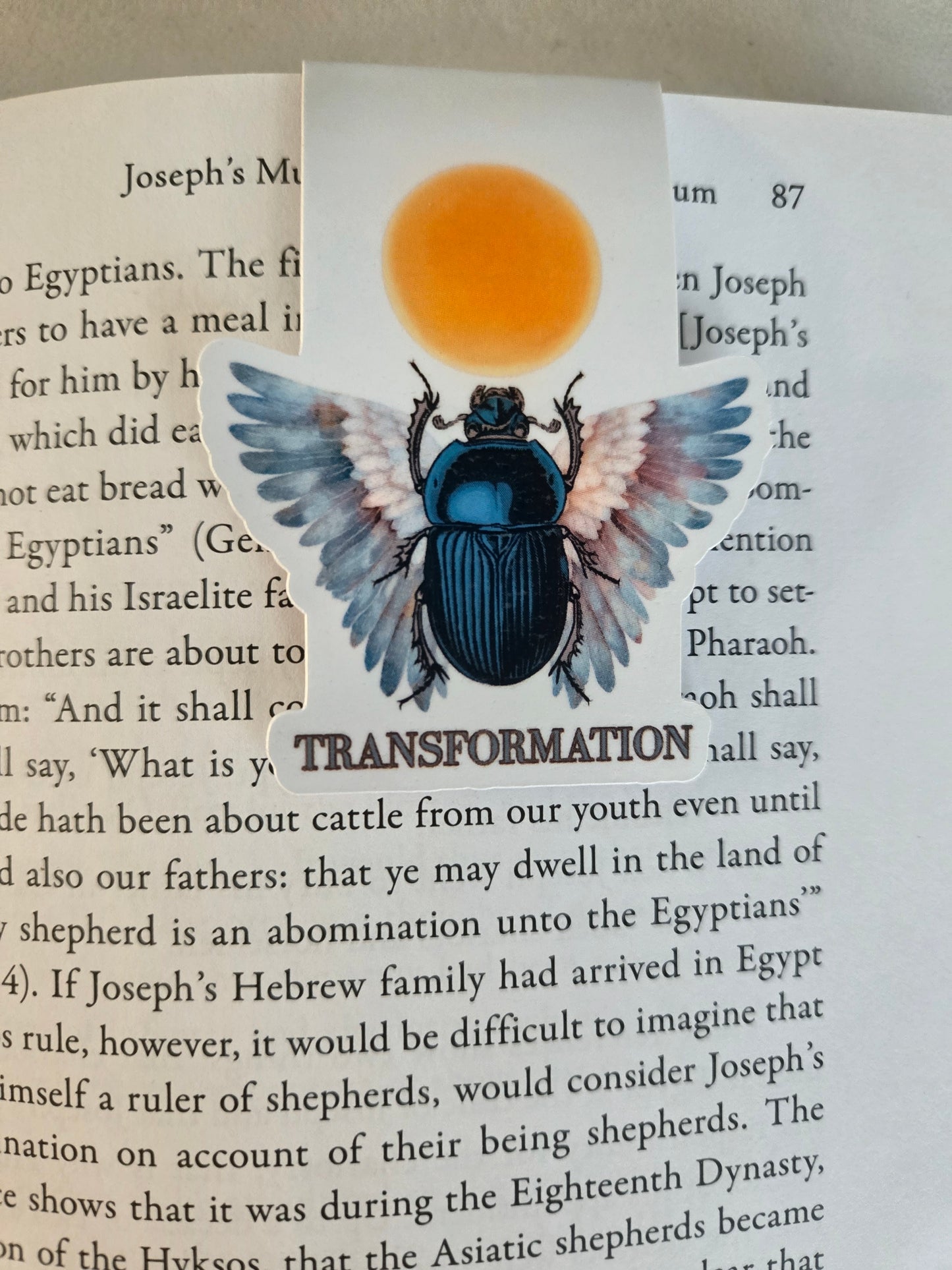Khepera Magnetic Bookmark