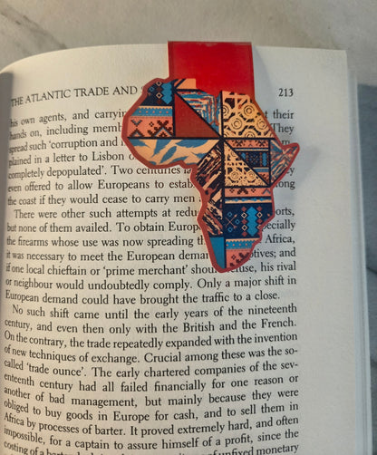 Africa in Patterns Magnetic Bookmark