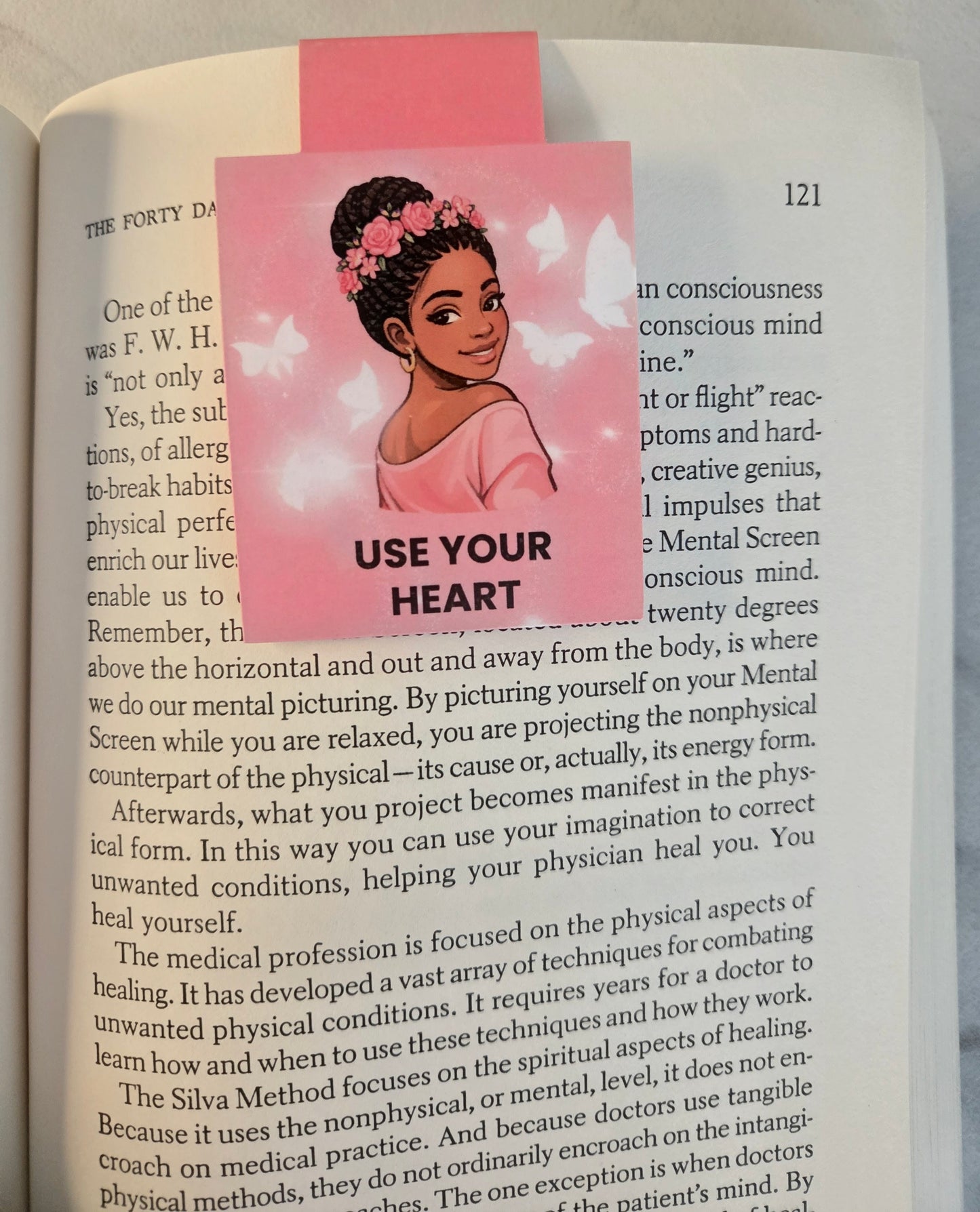 Use Your Heart Magnetic Bookmark