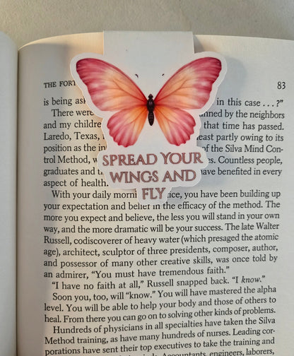 Spread Your Wings And Fly Magnetic Bookmark
