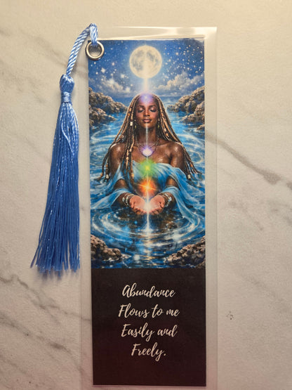 Abundance Flows Freely Bookmark
