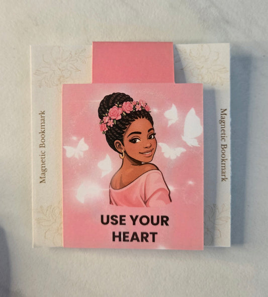 Use Your Heart Magnetic Bookmark
