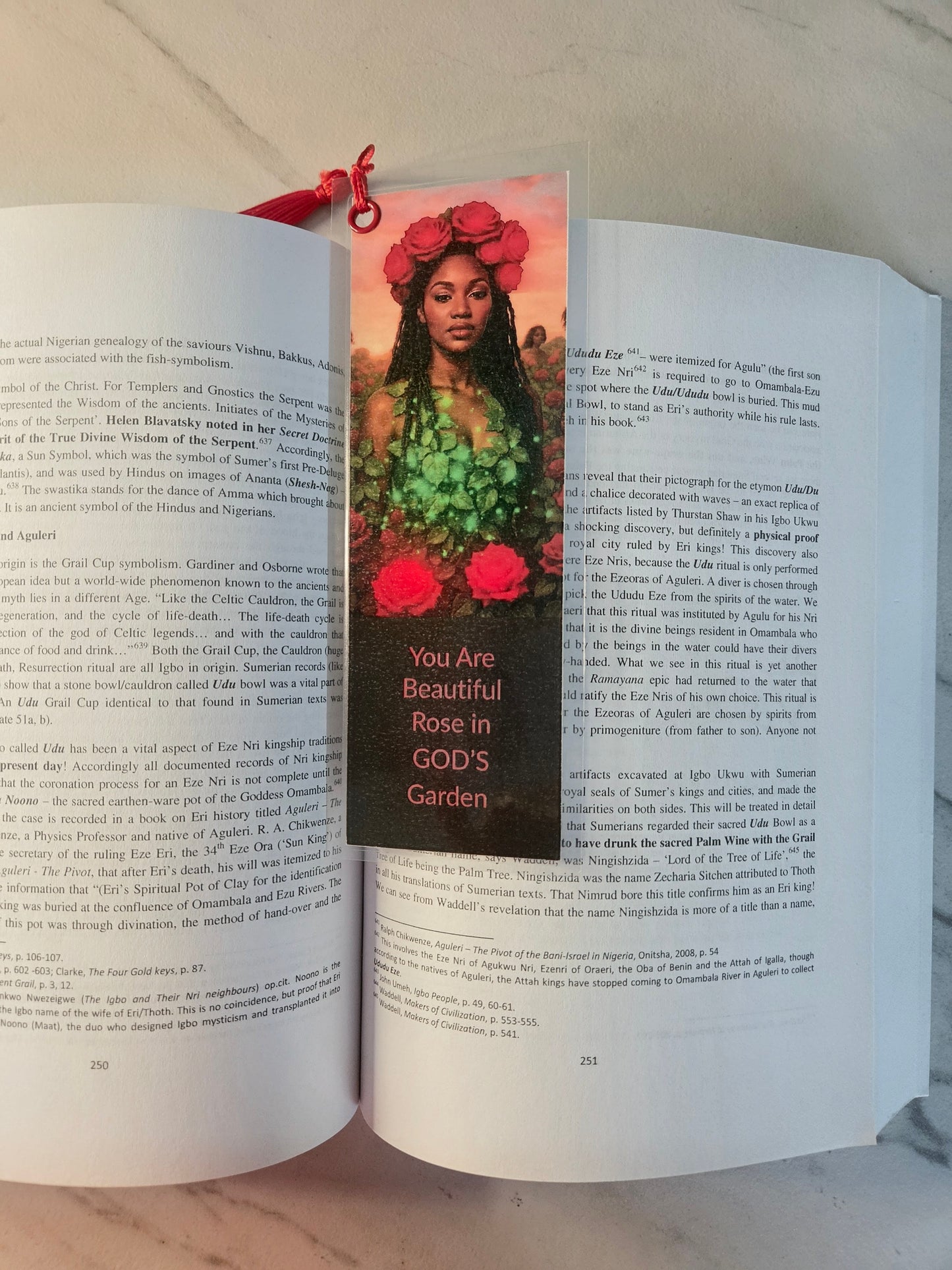 Rose Garden Bookmark