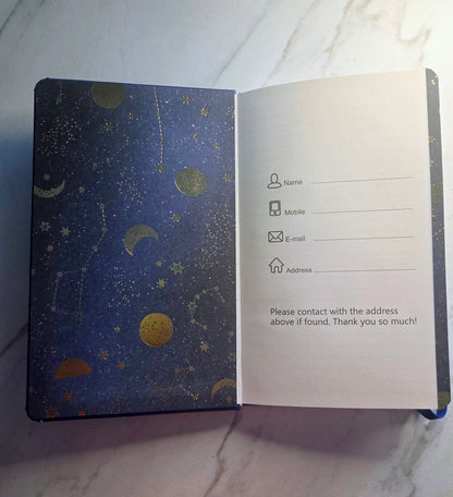 You Are Magic Journal, Gift Idea, Unique Journal, Navy and Gold